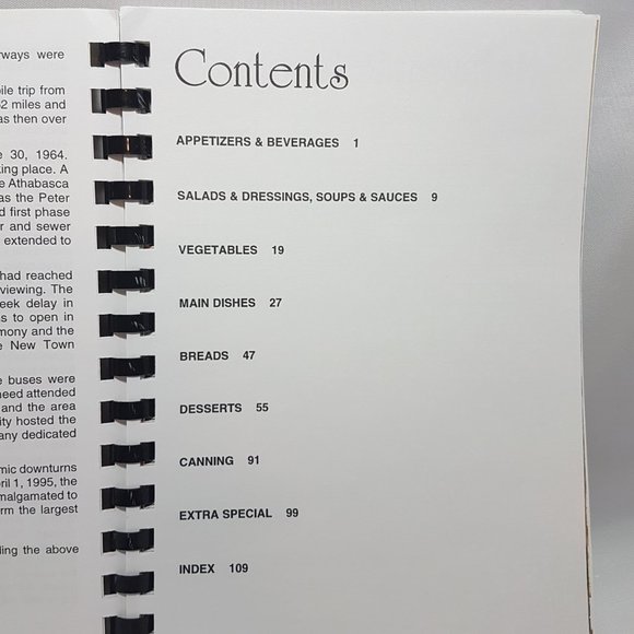 Vintage 1990s Cookbook Golden Years Society Fort McMurray Alberta Family Recipes - Picture 12 of 16